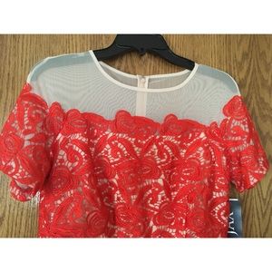 ModCloth vintage style red midi dress